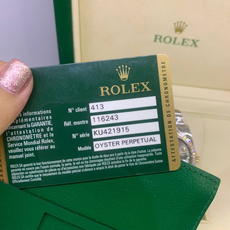 Rolex datejust 116243