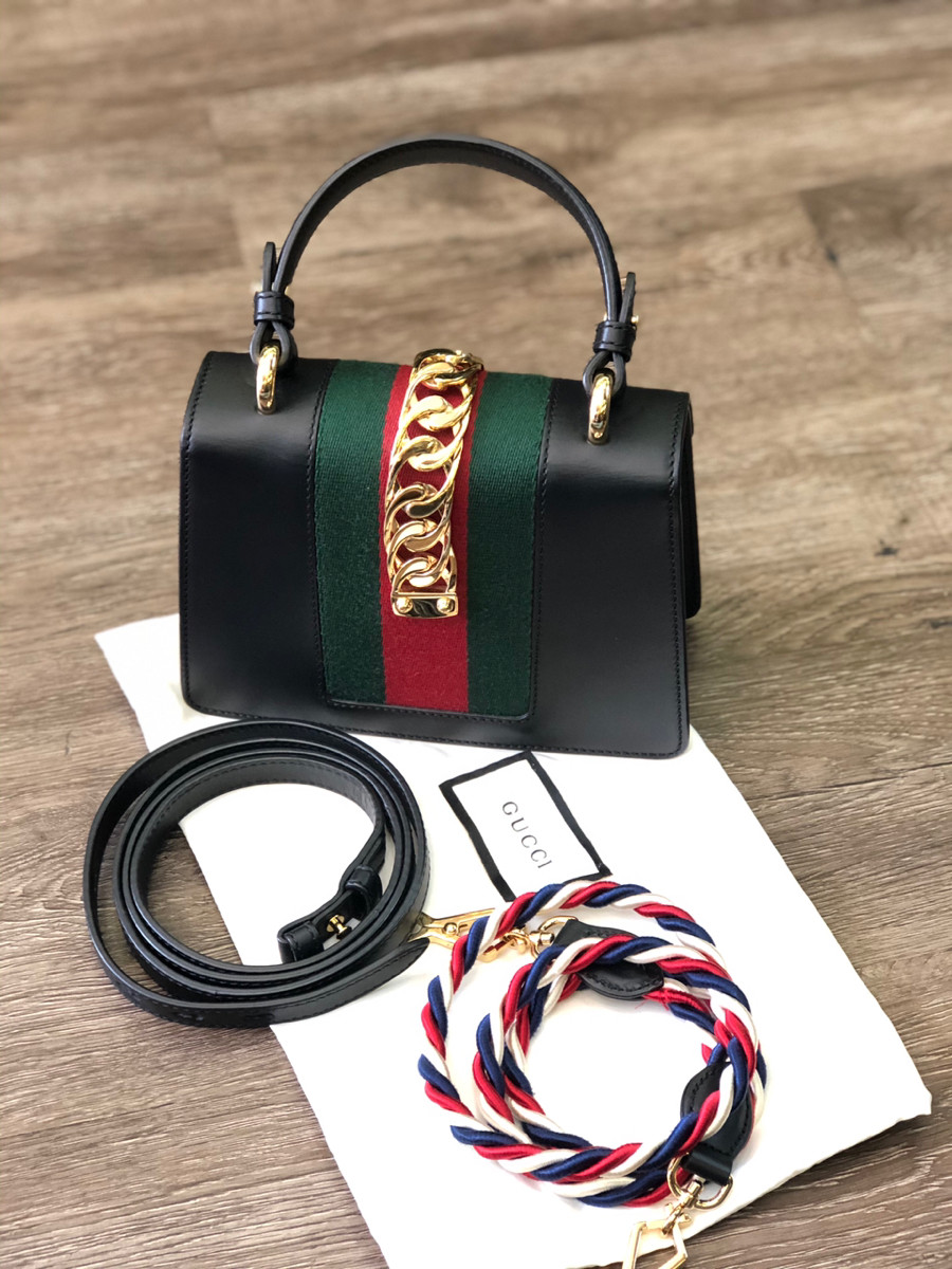 Gucci Sylvie Mini Handle Bag