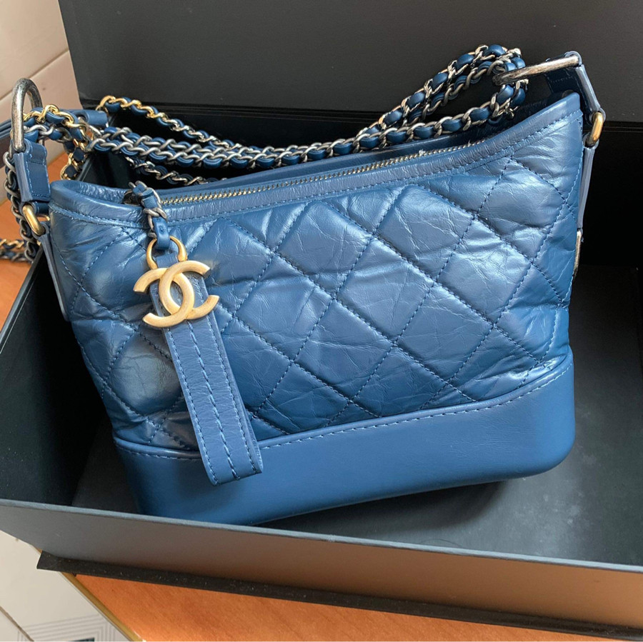 Chanel gab small navy fullset