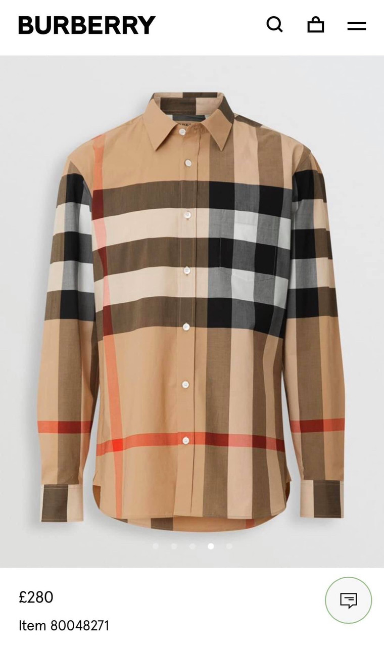 BURBERRY Shirt for Men - Tín đồ hàng hiệu