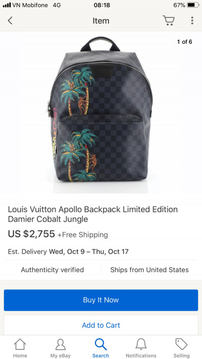 Lv backpack jungle Limited