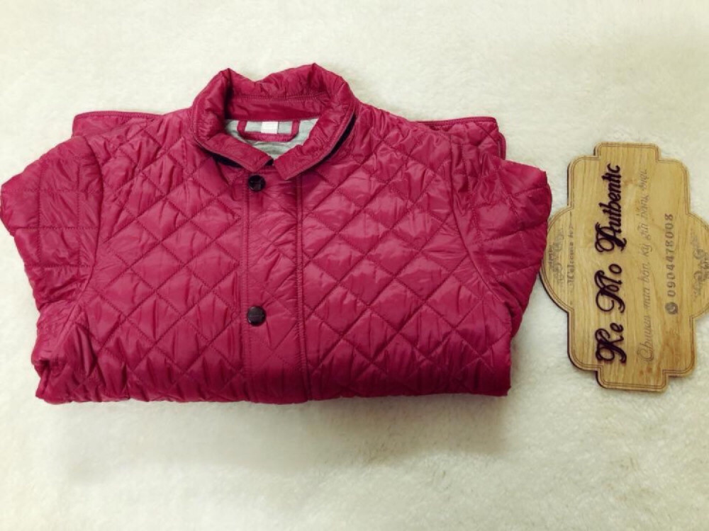 Burberry lyle quilted snap jacket sz 14y