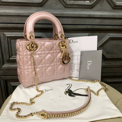 Túi Dior Lady mini hồng