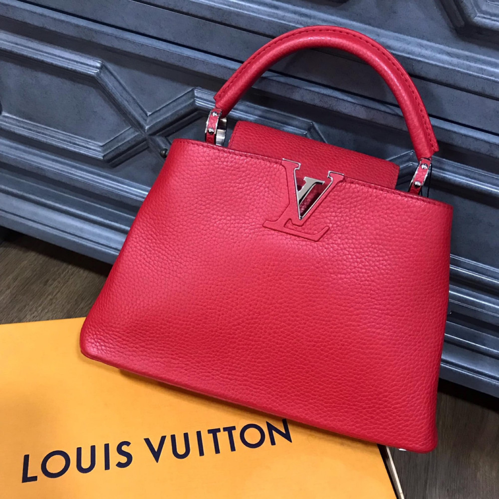 Sold at Auction: Louis Vuitton, Capucines PM, b