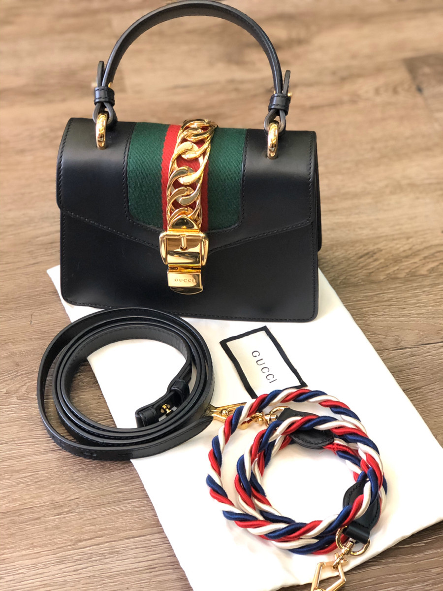 Gucci Sylvie Mini Handle Bag