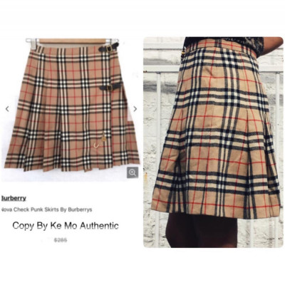 Burberrys Nova Check Punk Skirts sz 150A ~ XS