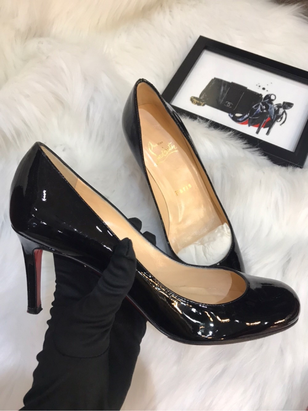 Guốc Louboutin size 37,5