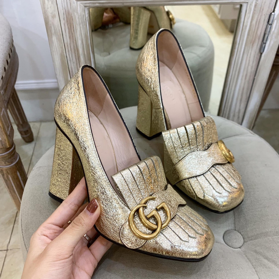 Giày Gucci Gold size 35.5