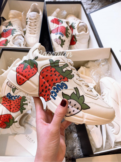 Rhyton sneaker strawberry