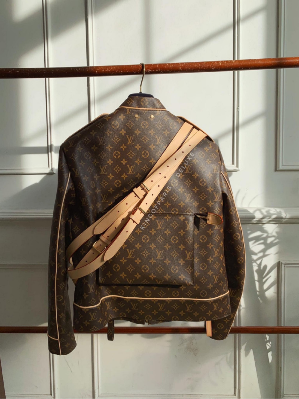 Louis Vuitton 37K USD Crochet Leather Jacket  Hypebeast