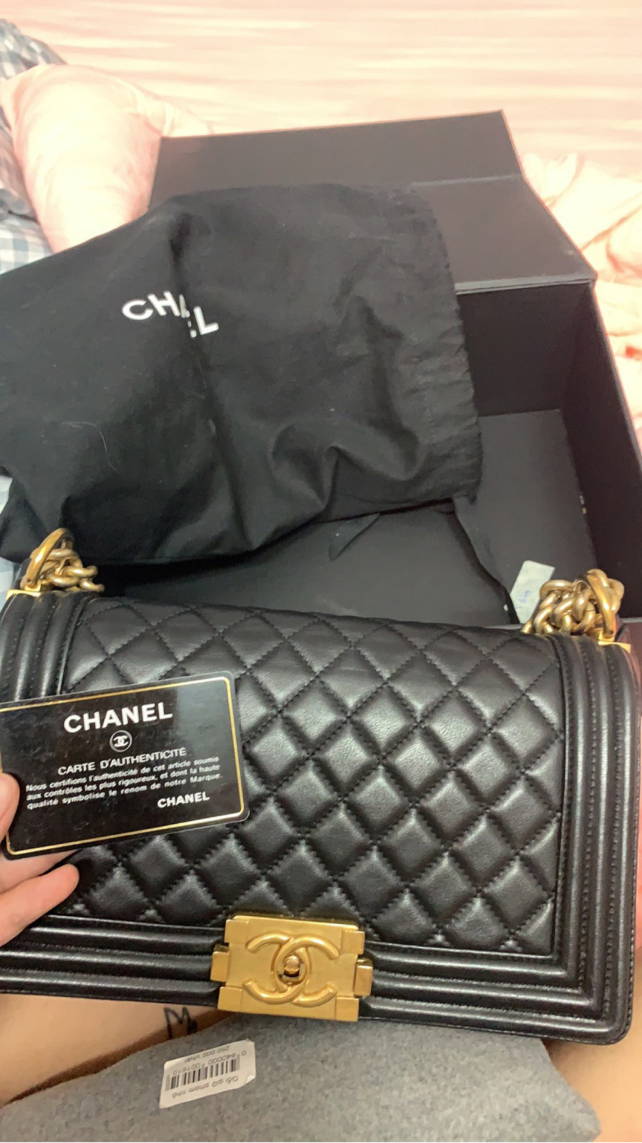 ChanelBoy Size M