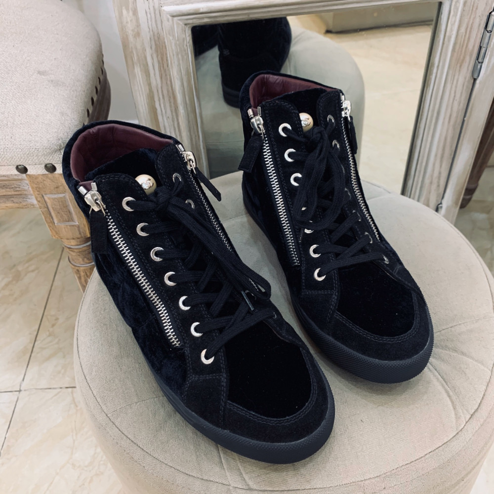 Sneaker Chanel Velvet sz 38