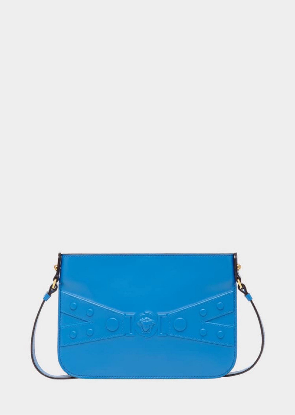 Túi Versace đeo chéo xanh new