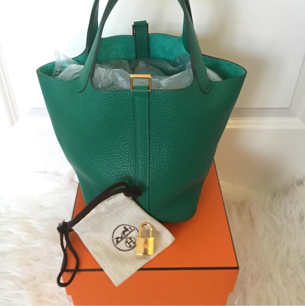 Túi Picotin Hermes lock size 22