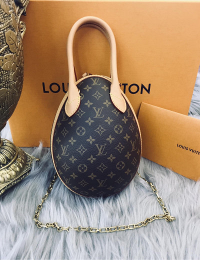 Louis Vuitton Monogram Canvas LV Egg Bag