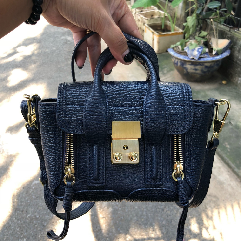 3.1 Phillip Lim Pashli Nano Satchel - navy