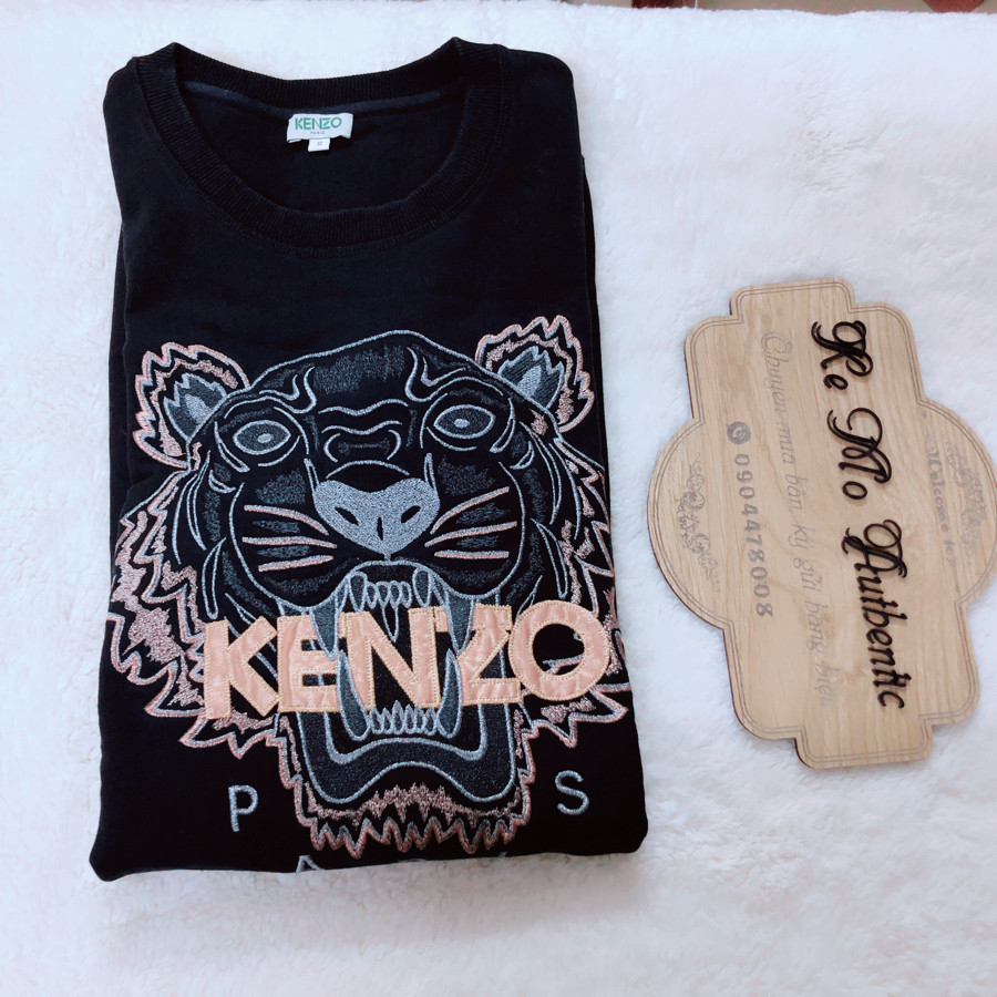 ❤️Kenzo tiger sweatshirt dress - black sz S