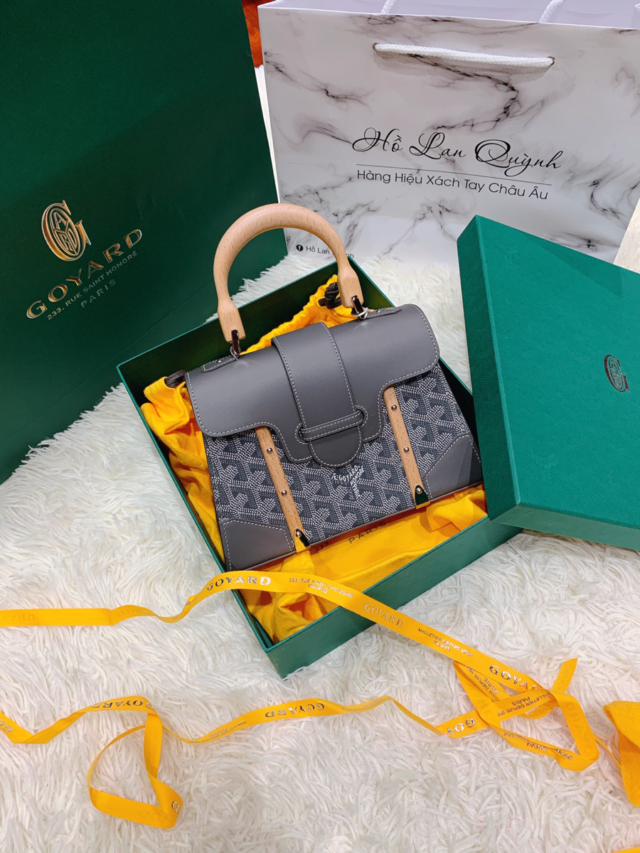 Túi goyard saigon mini xám siêu hiếm