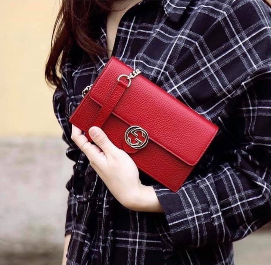 Túi Gucci woc đỏ