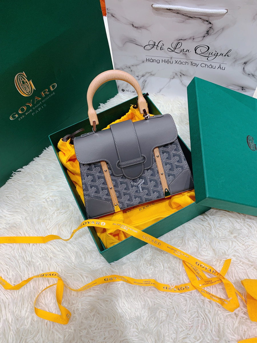 Túi goyard saigon mini xám siêu hiếm