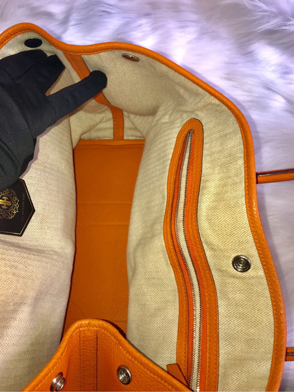 Túi Hermes Garden Orange Bag